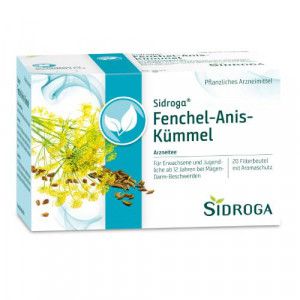 SIDROGA Fenchel Anis Kümmel Tee Filterbeutel