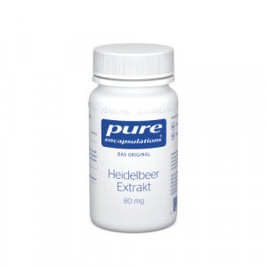 PURE ENCAPSULATIONS Heidelbeer Extrakt 80 mg Kaps.